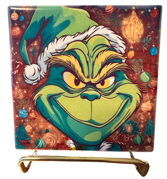 Grinch Holiday Tiles