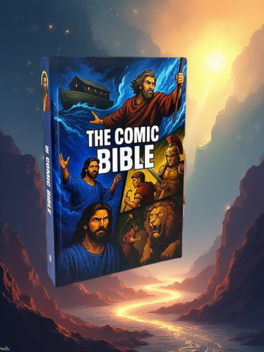 New Full-Color Illustrated Bible Comic Book, from Genesis to Revelation with Complete, Christian G