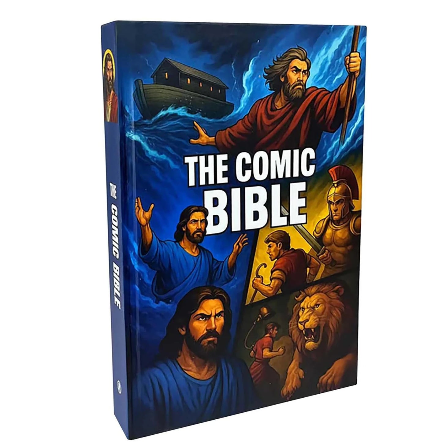 New Full-Color Illustrated Bible Comic Book, from Genesis to Revelation with Complete, Christian G